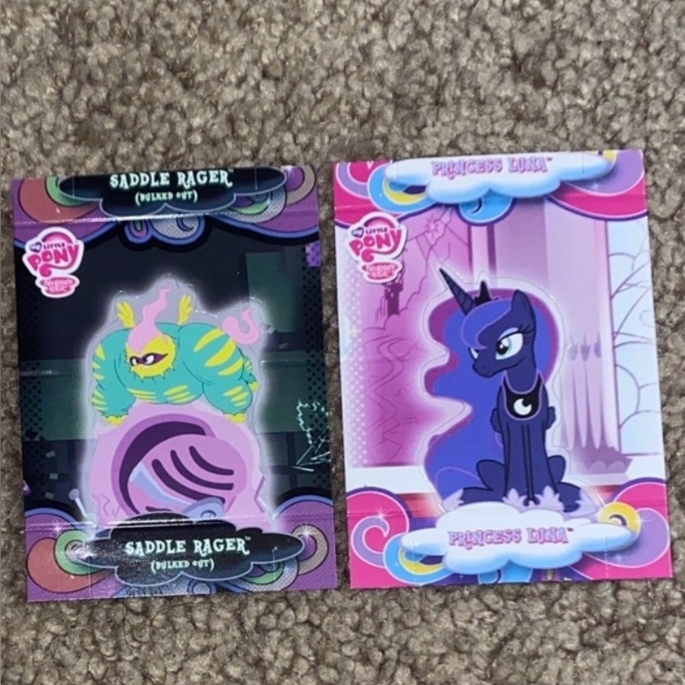 My Little Pony Trading Cards Standees